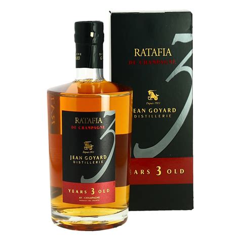 ratafia jean goyard prix|Ratafia Jean Goyard 3 ans d'âge .